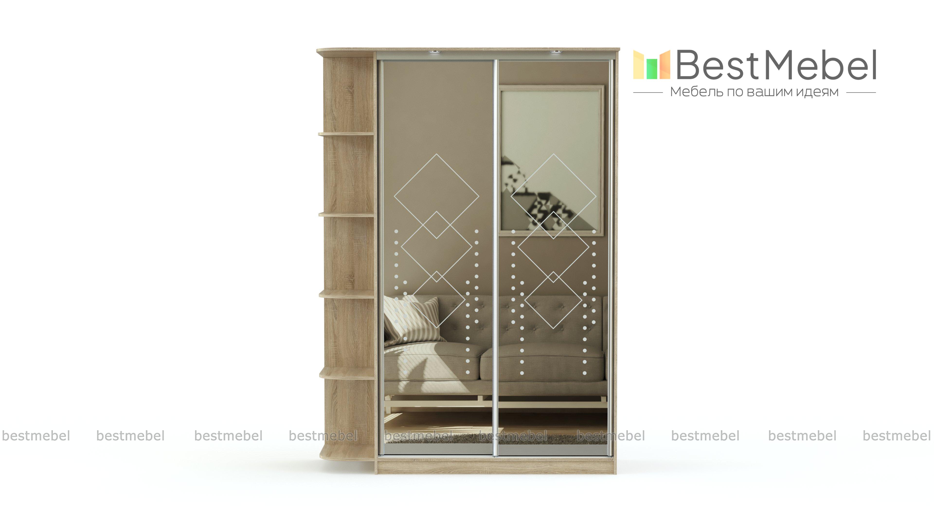 Шкаф-купе Рамир-Стиль-15 BMS - Фото