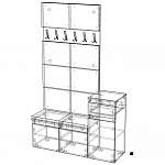 Схема сборки Прихожая Харлей 15 BMS