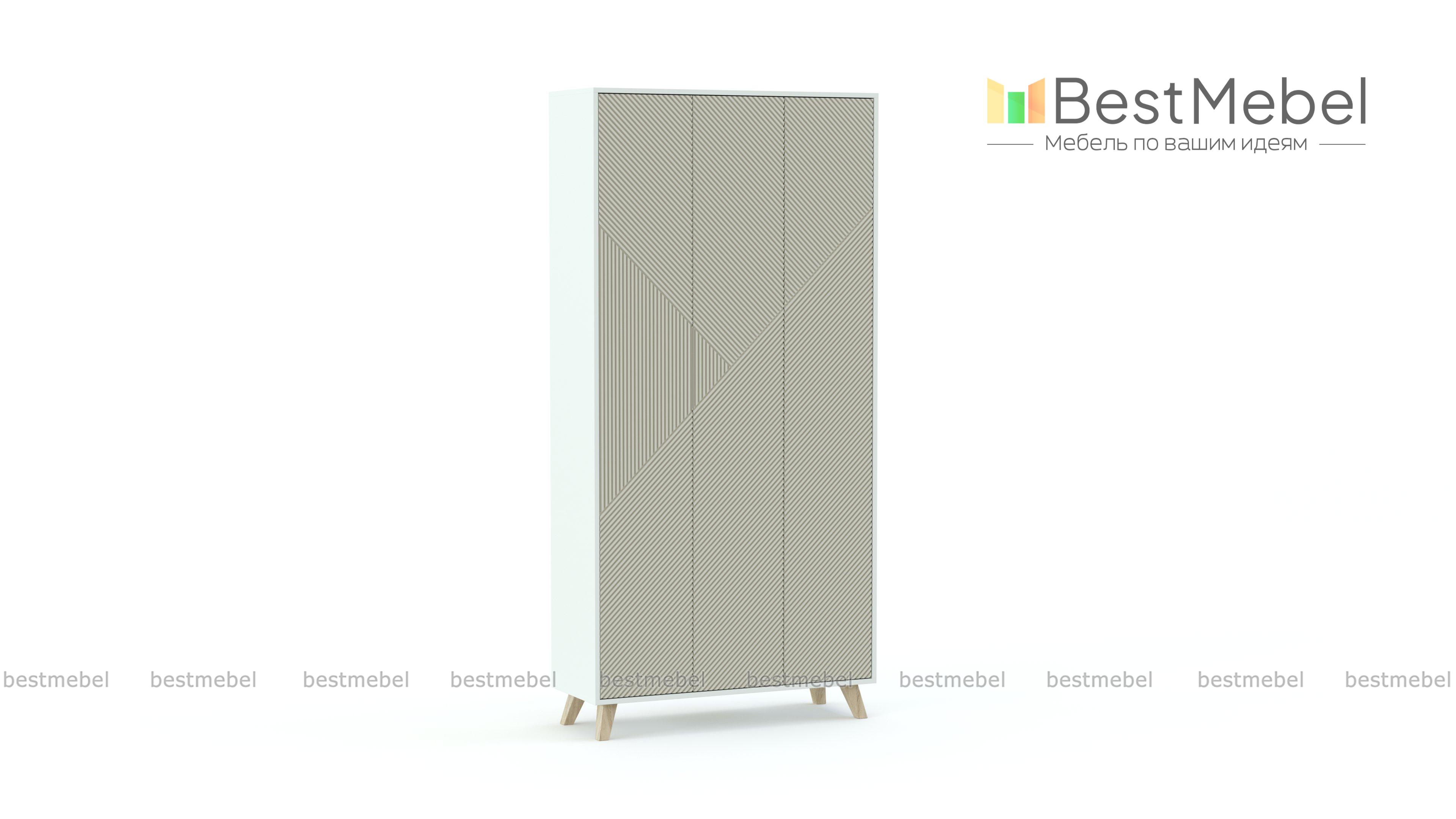 Шкаф распашной Дастин 18 BMS - Фото