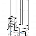 Схема сборки Прихожая Идеал 30 BMS