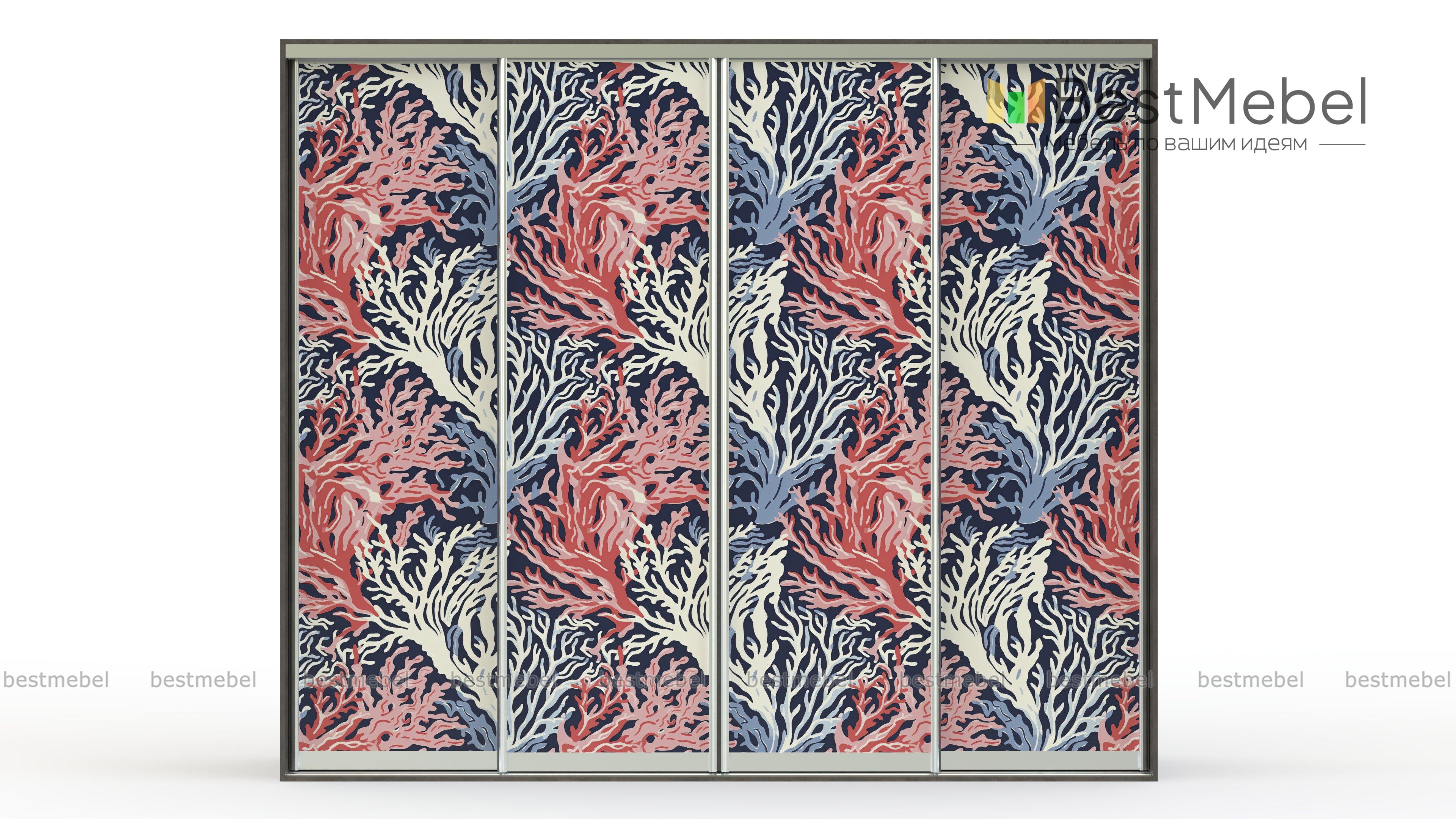 Шкаф-купе Волны 07037 BMS - Фото