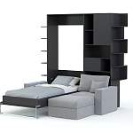 Шкаф-кровать с диваном Диалог BMS - Фото 4