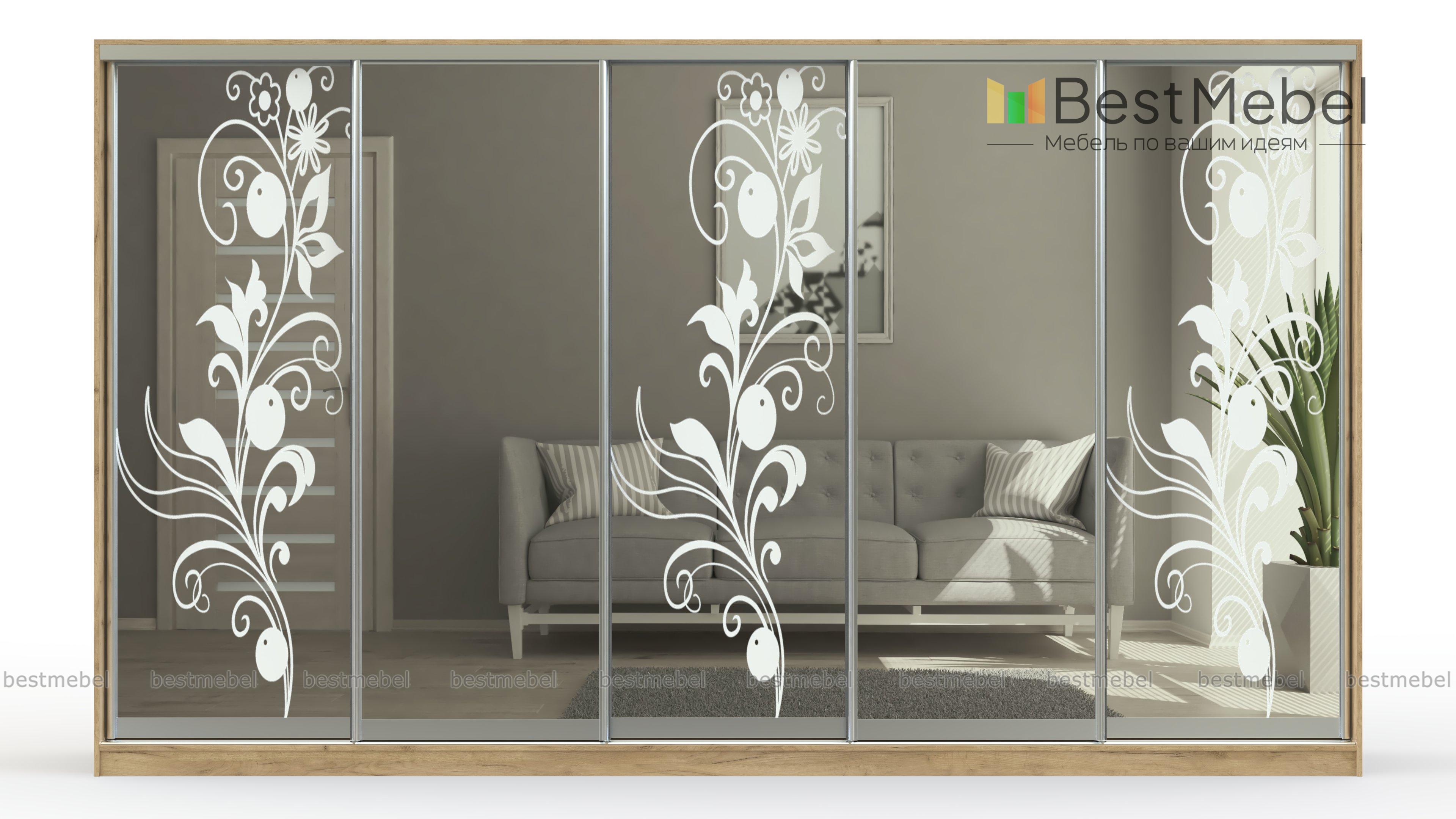 Шкаф-купе Навахо 5 BMS - Фото