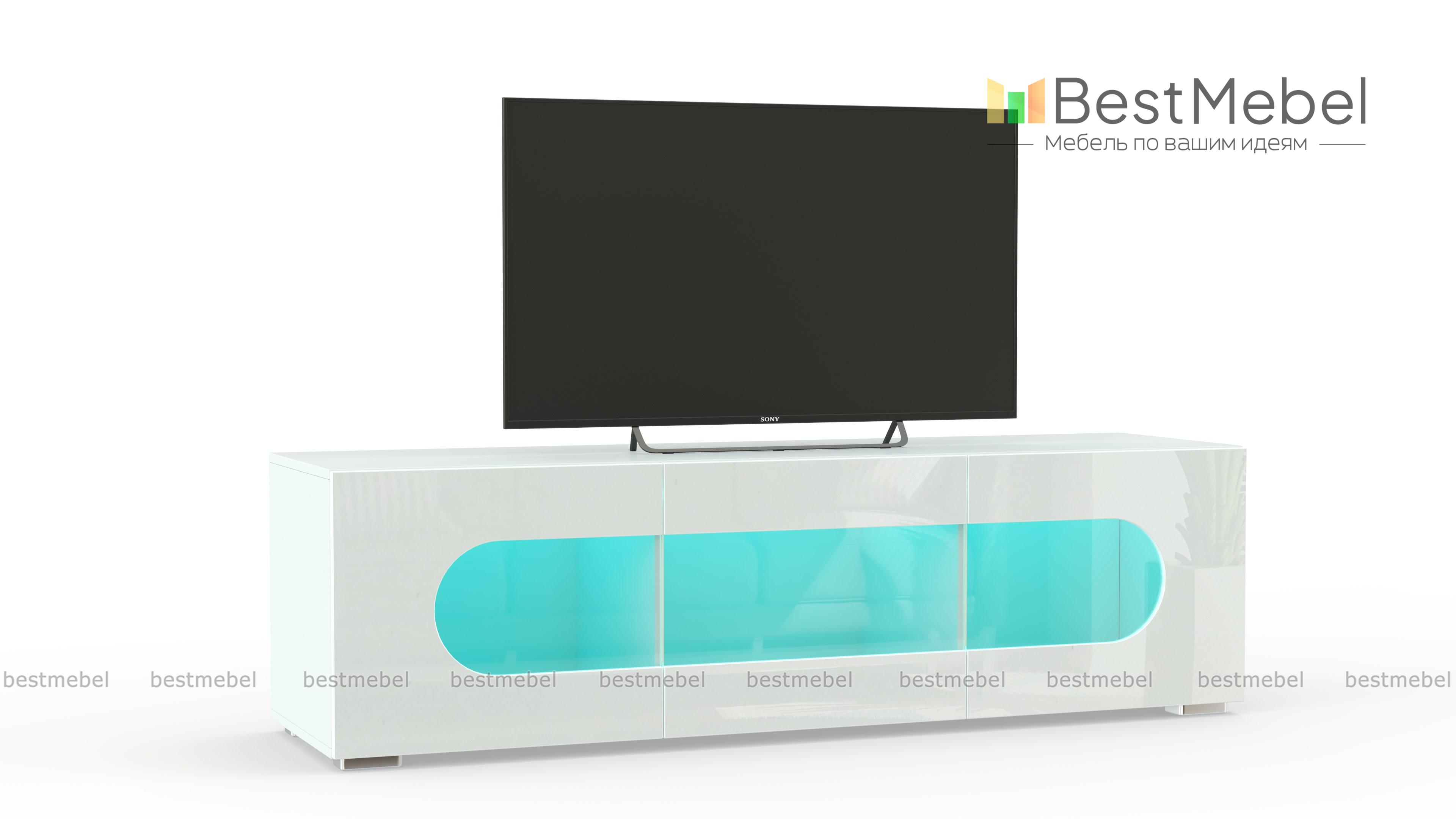 Тумба под ТВ Гламур Led 15 BMS - Фото