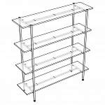 Схема сборки Стеллаж Форт 3 BMS