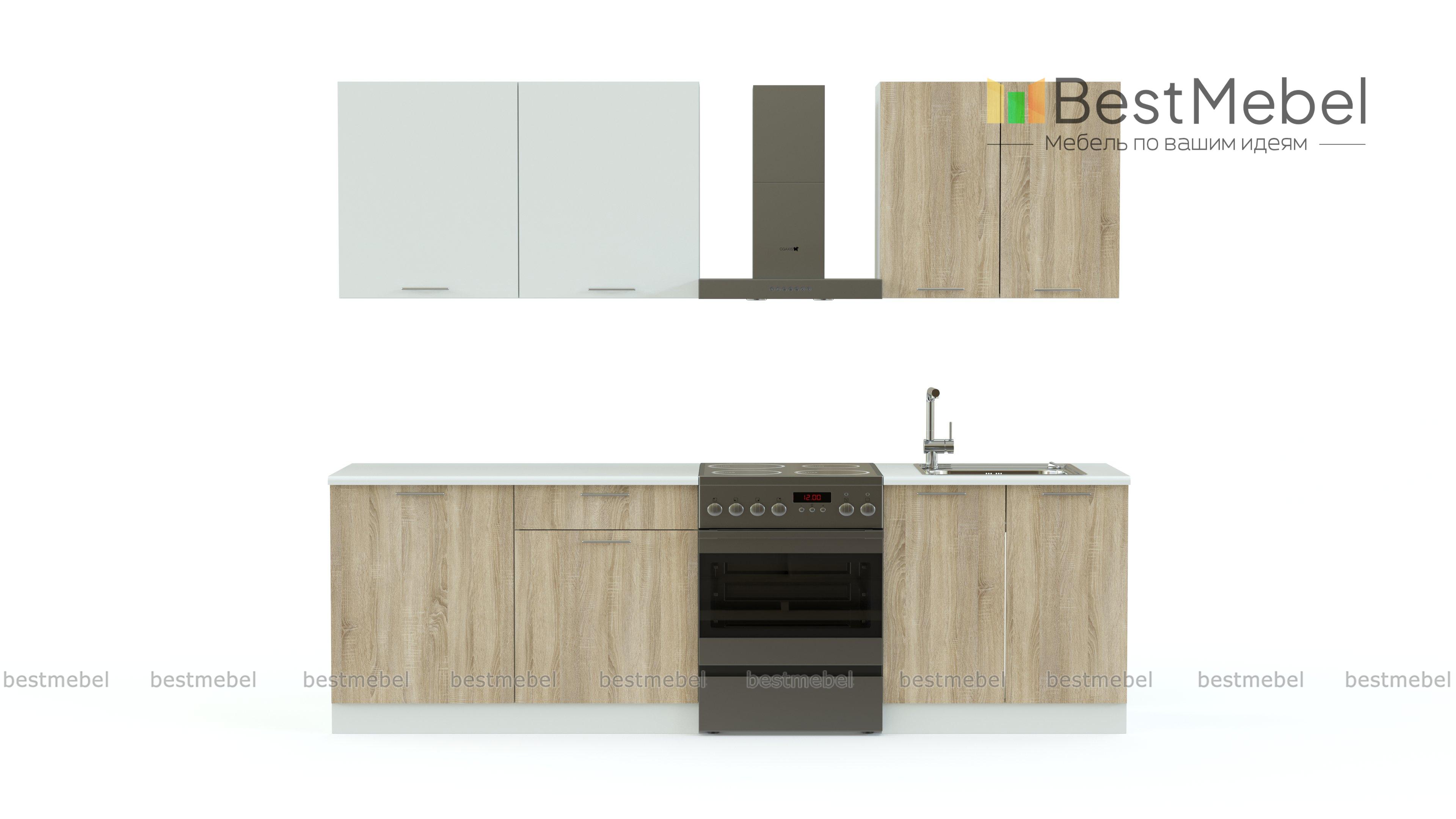 Кухня Базис Вудлайн 14 BMS - Фото