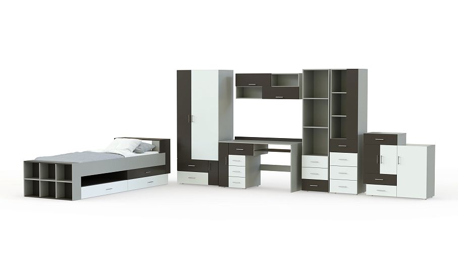 Детская стенка Валли 4 BMS - Фото