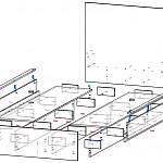 Схема сборки Кровать Мальм Malm 1