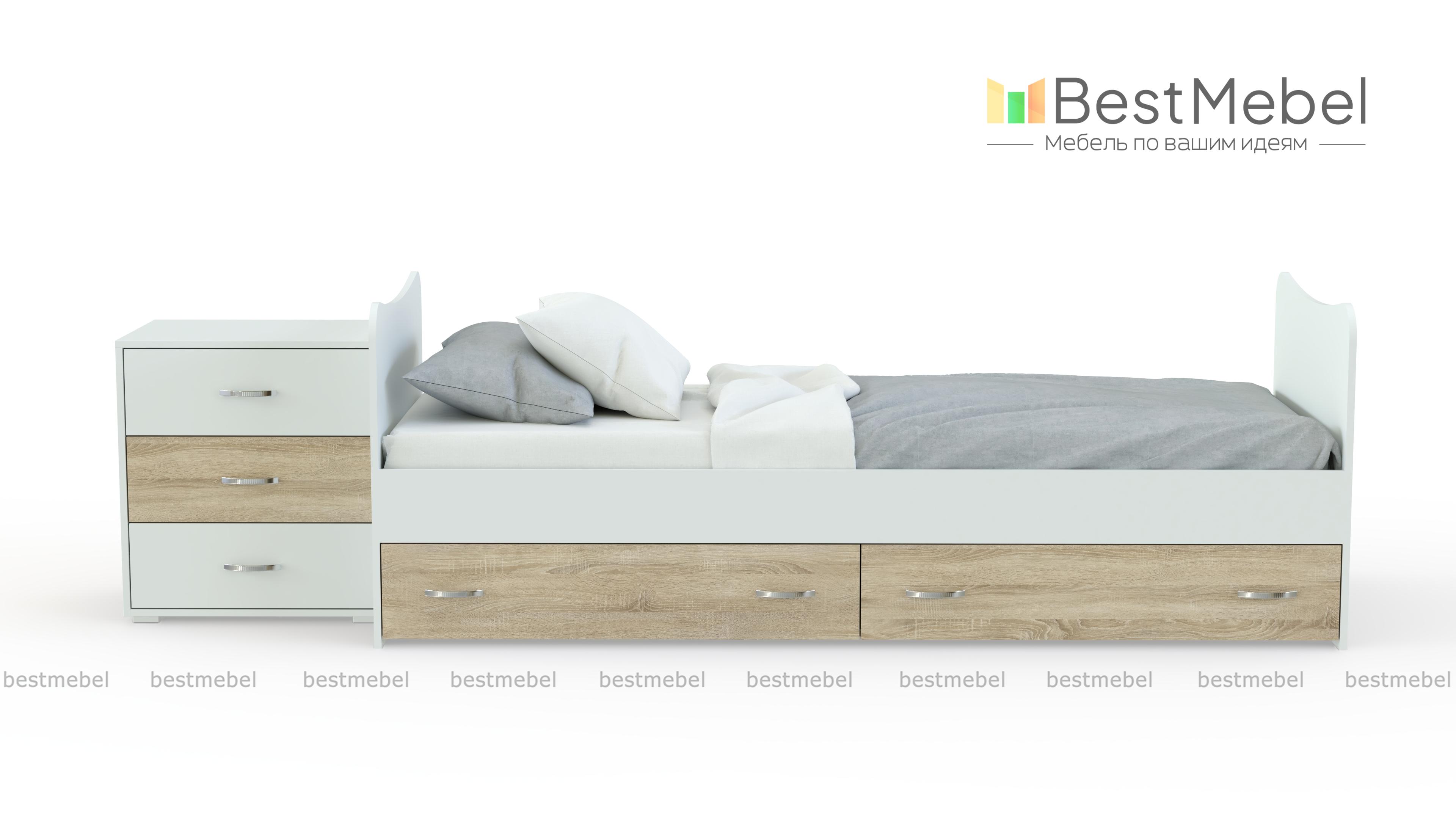 Детская кровать Afina BMS - Фото