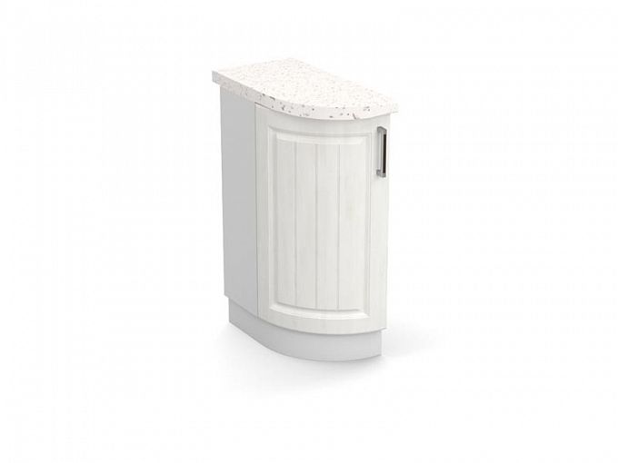 Шкаф нижний торцевой радиусный Европа BMS - Фото