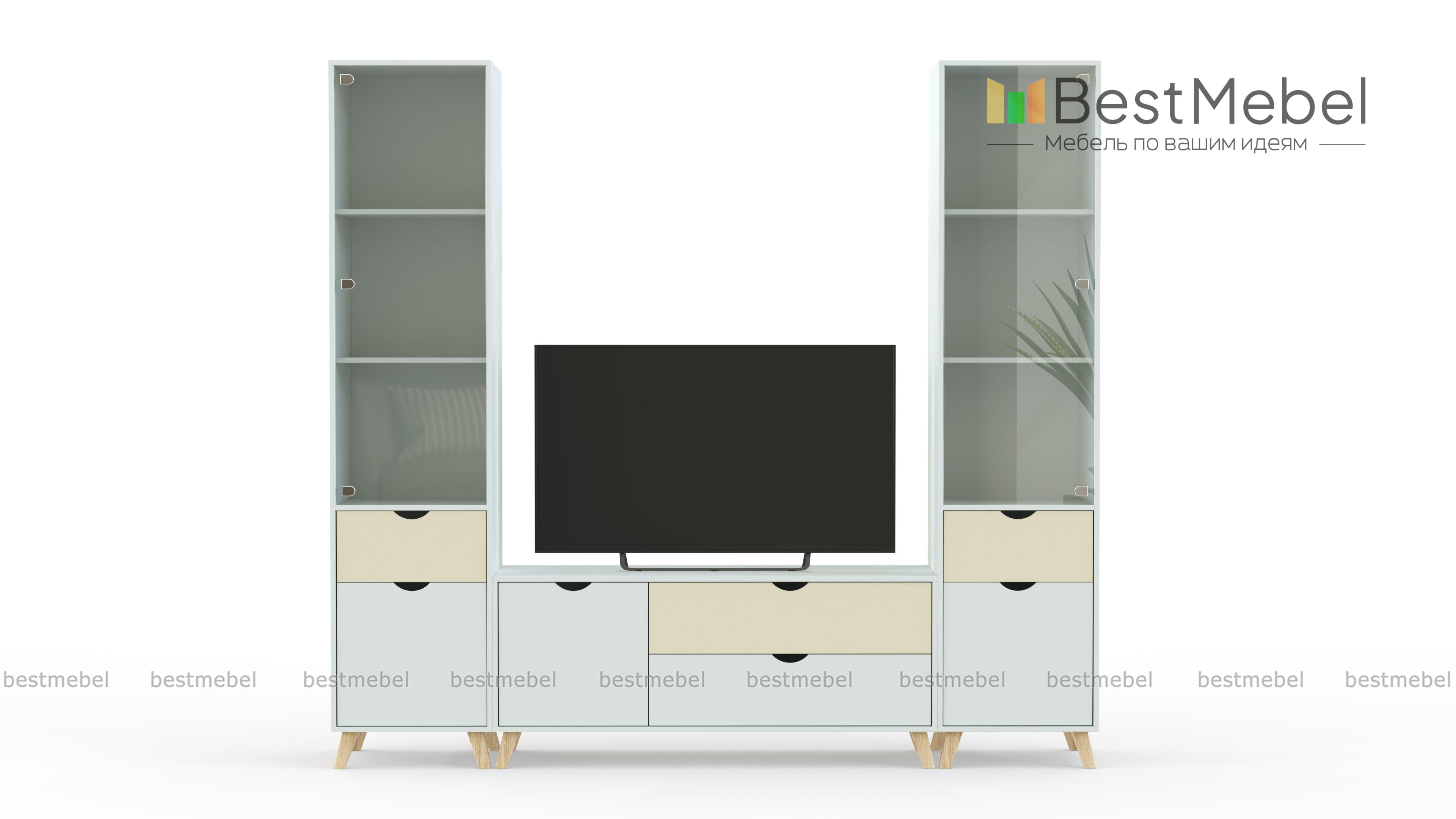 Стенка для гостиной Стокгольм 15 BMS - Фото