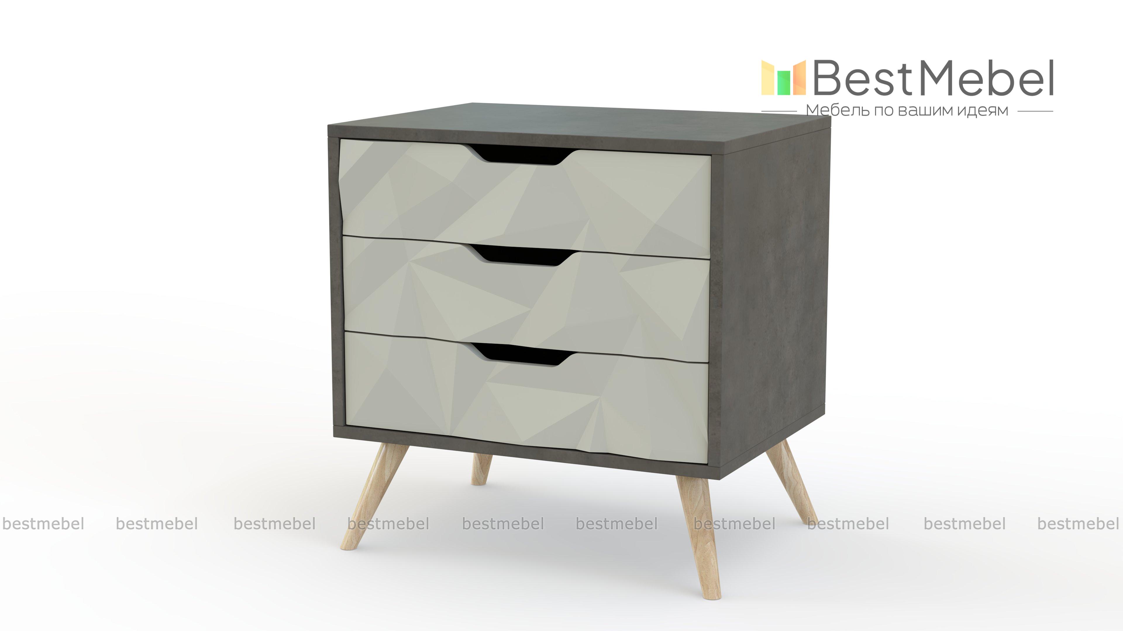 Тумба прикроватная Аврора 12 BMS - Фото