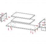 Схема сборки Подставка под монитор Кай-13 BMS