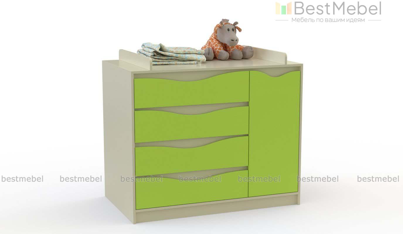 Пеленальный комод Волна 2 BMS - Фото