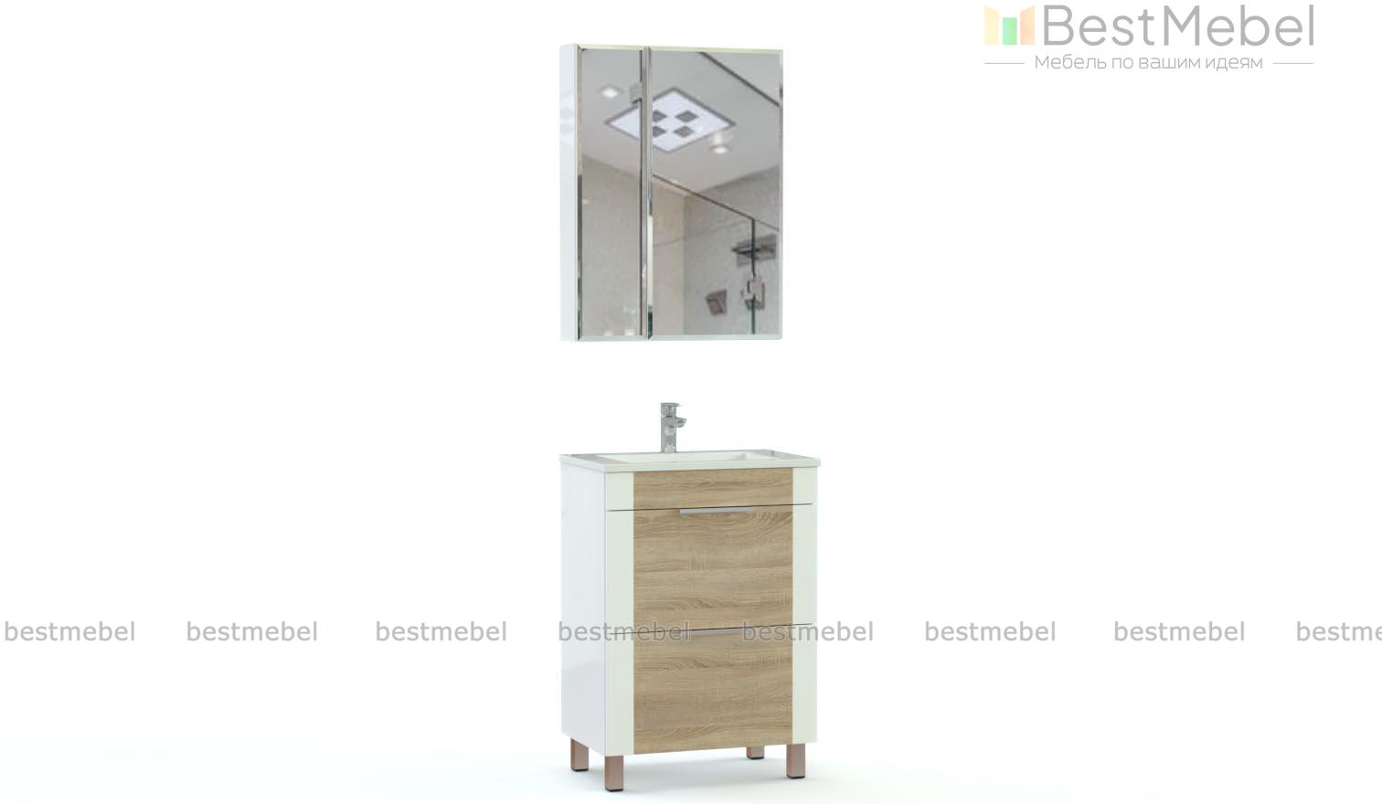 Мебель для ванной комнаты Юго 2 BMS - Фото