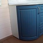 Шкаф нижний торцевой радиусный Европа BMS - Фото от клиента