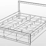 Схема сборки Кровать Кармен 2 BMS