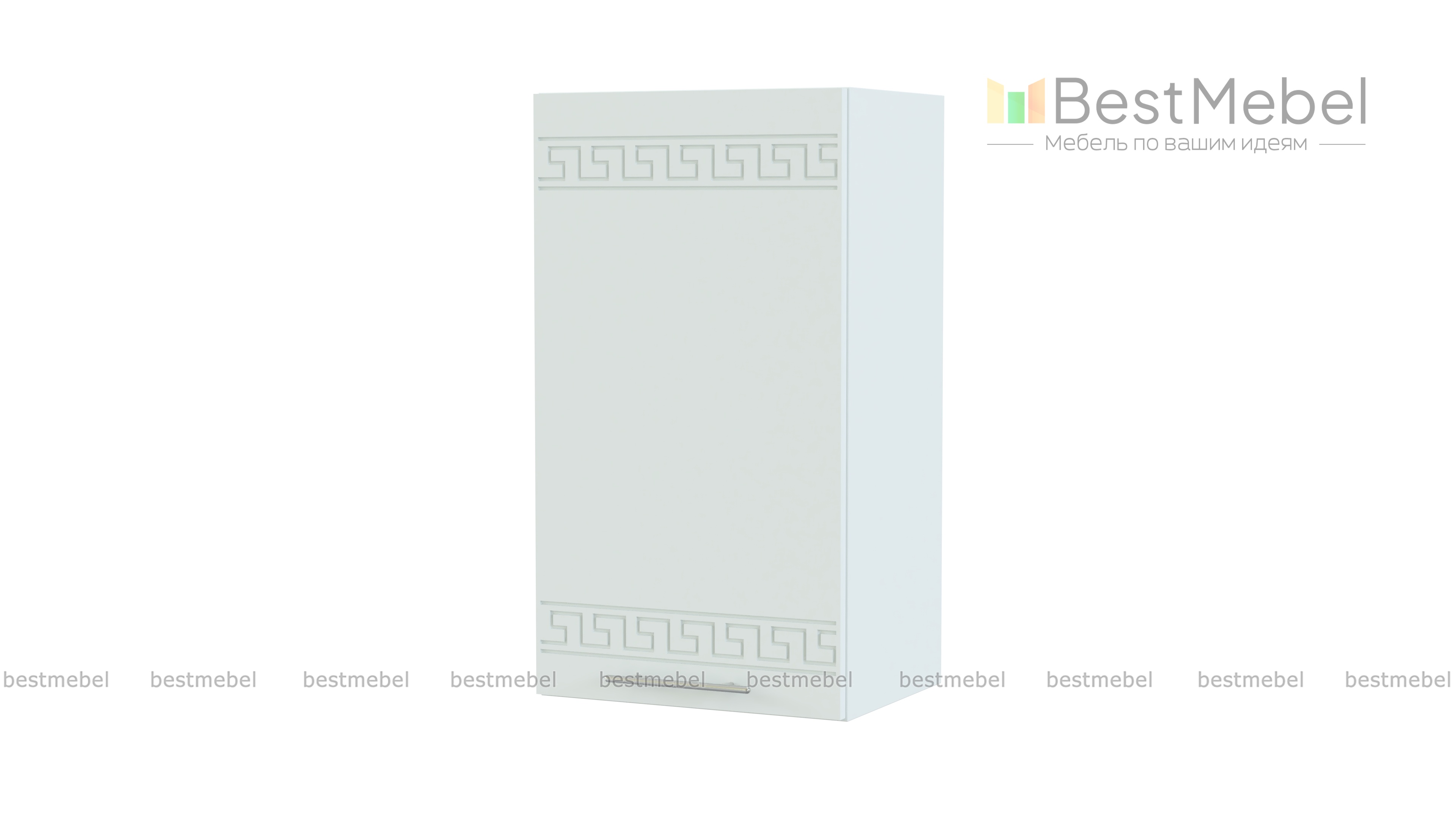 Шкаф навесной 1 дверь Греция BMS