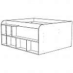 Схема сборки Кровать детская Вист-1 BMS