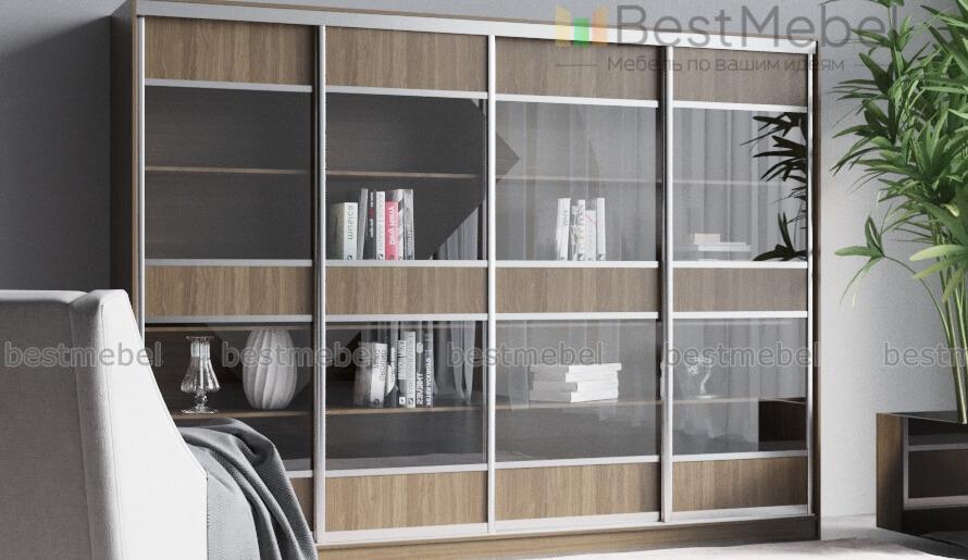 Книжный шкаф-купе Виктори BMS - Фото