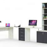 Письменный стол для двоих Канзас 36 BMS - Фото 7