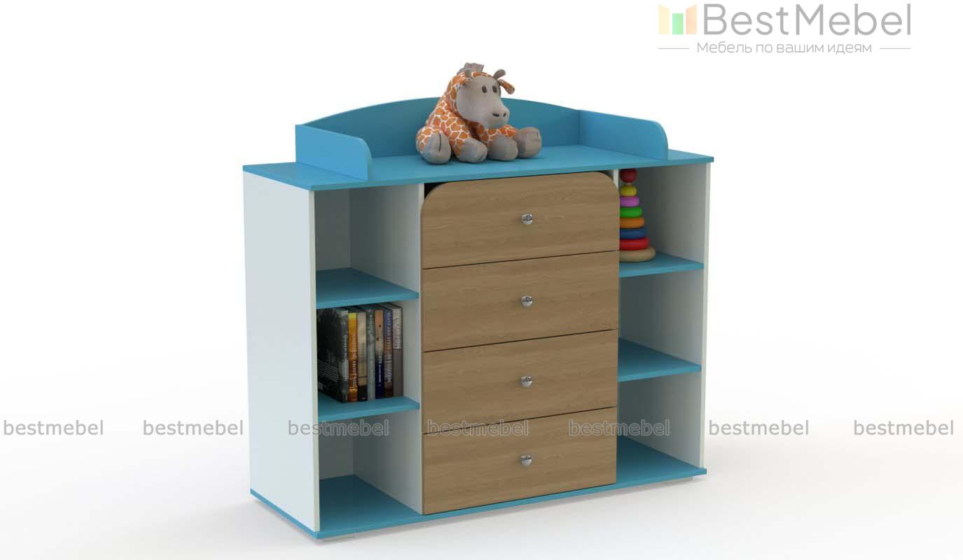 Пеленальный комод Айлин Нео 6 BMS - Фото