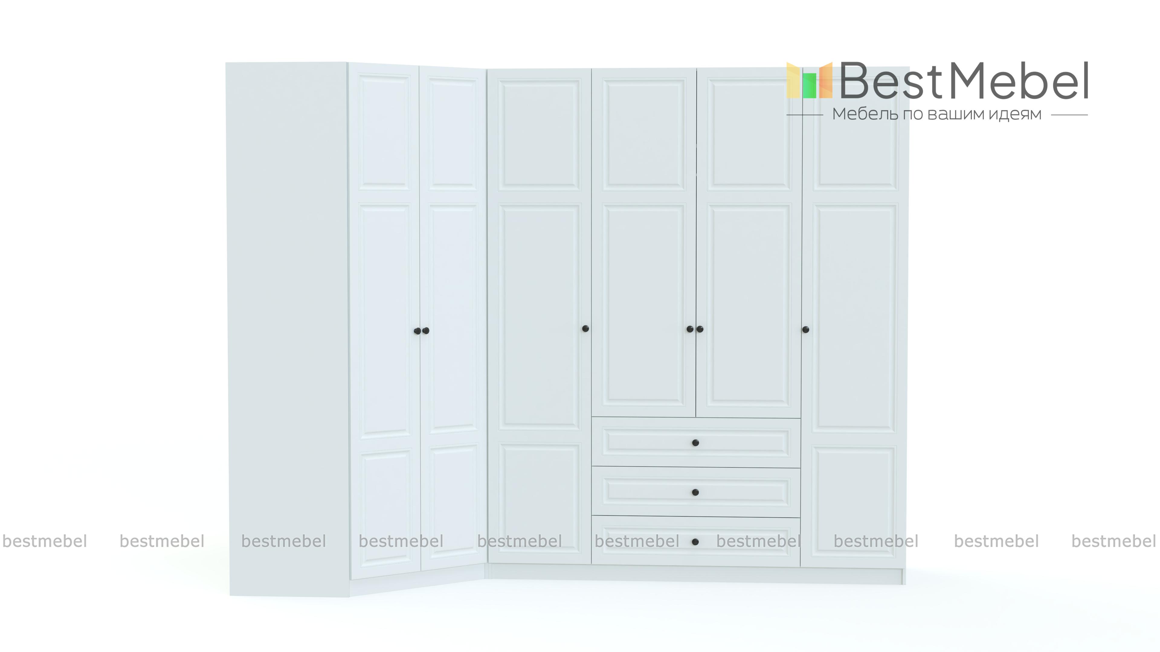 Шкаф угловой Франк 26 BMS - Фото