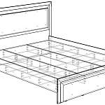 Схема сборки Кровать Глэдис 1-6 BMS