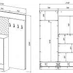 Схема сборки Прихожая Премиум 1.24 BMS