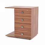 Тумба приставная с замком S-224 BMS - Фото 1