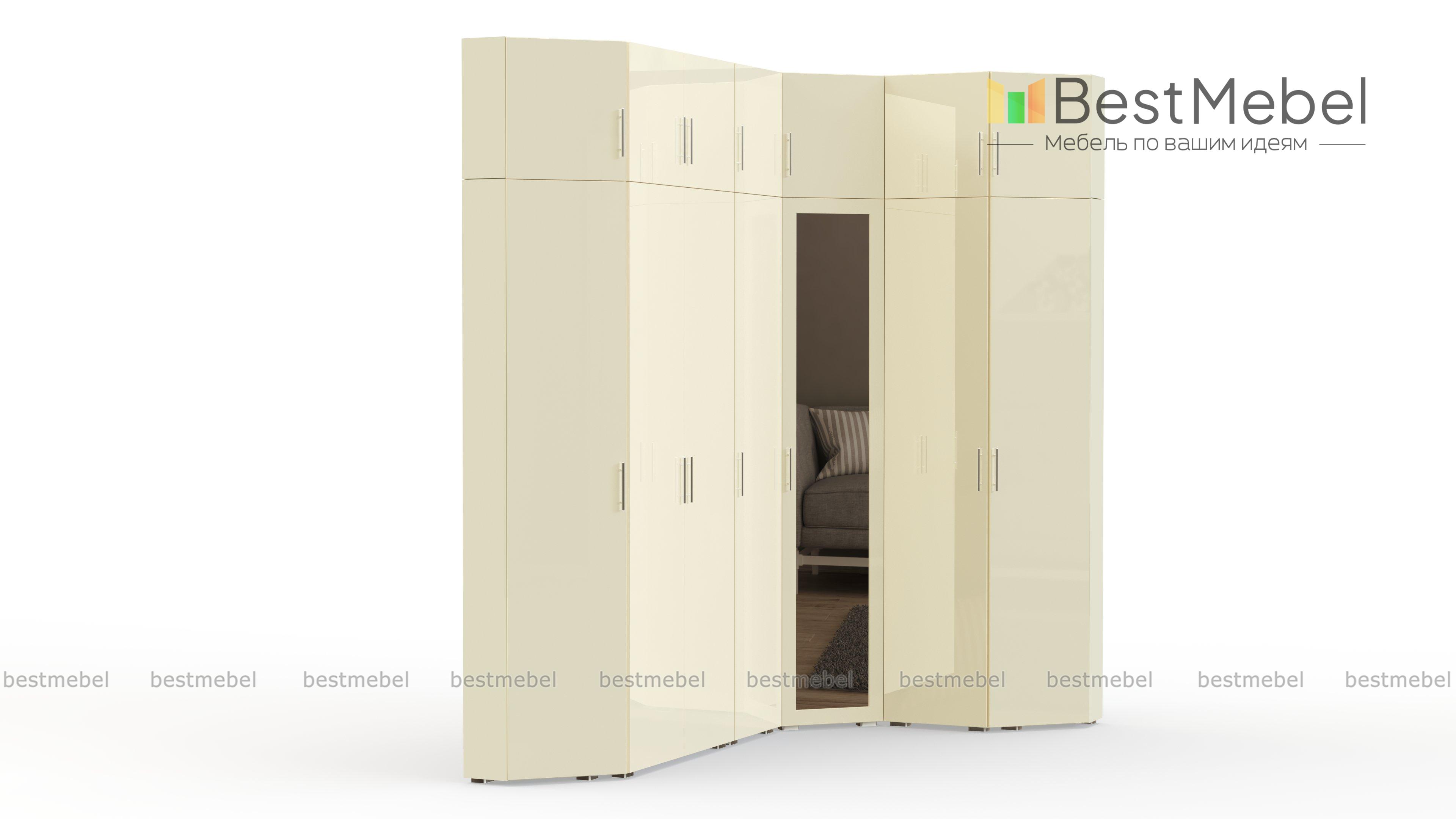 Угловой шкаф Марианна 21 BMS - Фото