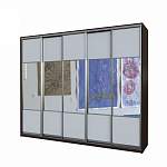 Шкаф-купе пятидверный Ш-5 BMS - Фото 11