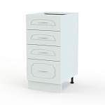 Эмилия шкаф напольный с 4-мя ящиками BMS - Фото 6