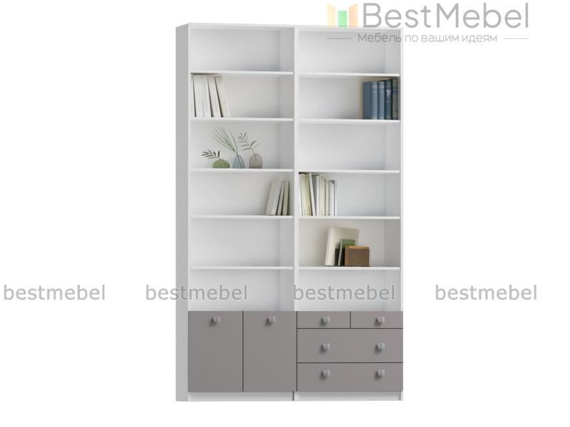 Шкаф книжный Маркус-5.1 BMS - Фото