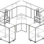Схема сборки Письменный стол Роберт-8 BMS