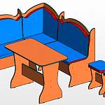 Схема сборки Кухонный уголок Аленка-2 BMS