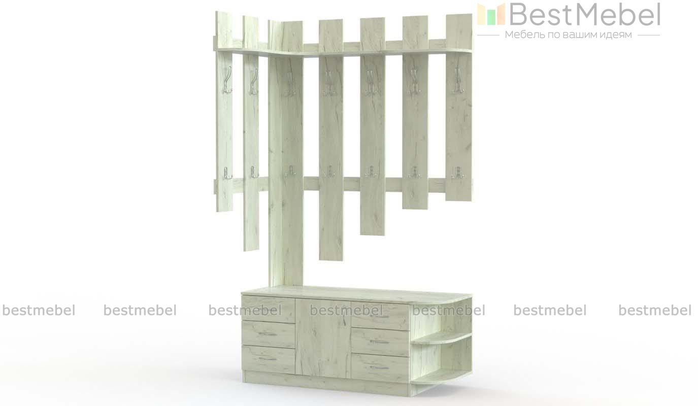 Прихожая угловая Пасадена 3 BMS - Фото