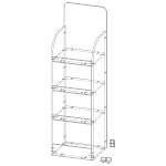 Схема сборки Торговый стеллаж Прайм 2 BMS