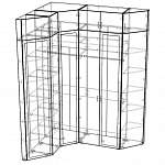 Схема сборки Угловой шкаф Марианна 21 BMS