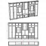Схема сборки Гостиная Сенатор 1 BMS