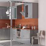 Кухня с барной стойкой Хлоя-3 BMS - Фото 3