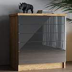 Комод Шайн 8 глянцевый BMS - Фото 2