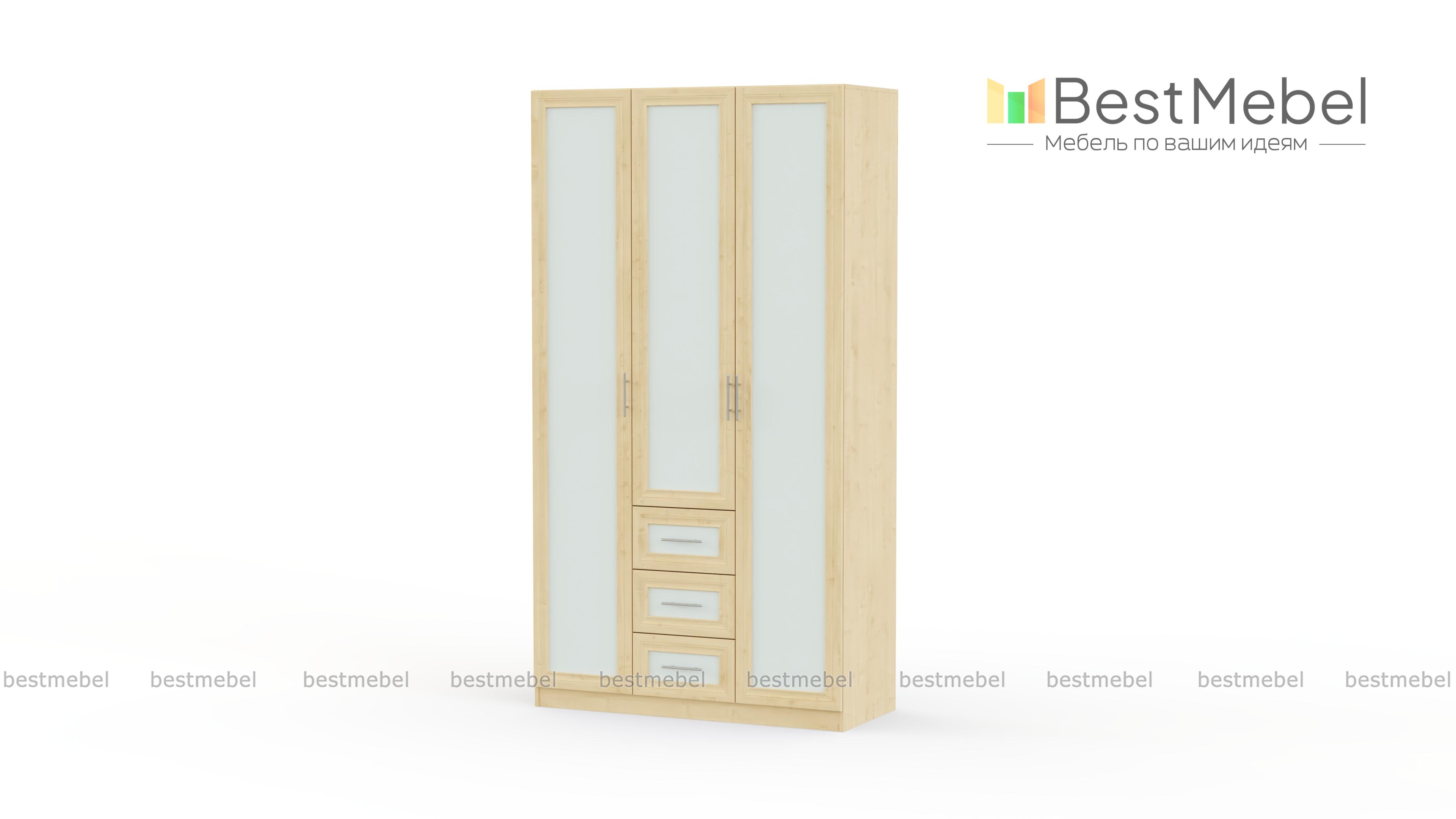 Распашной шкаф Крона 15 BMS - Фото