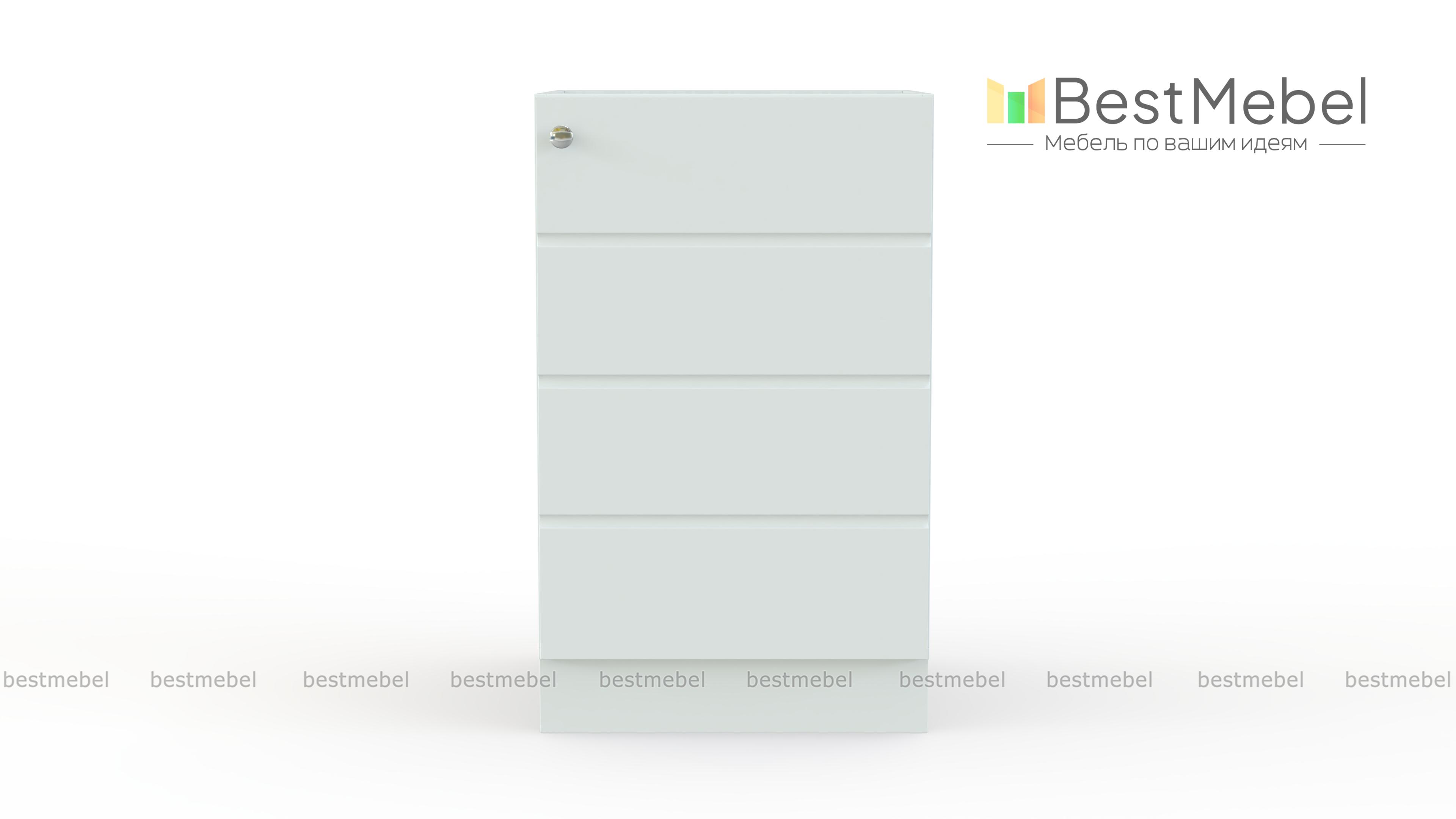 Тумба напольная Квадро 1ДВ BMS - Фото