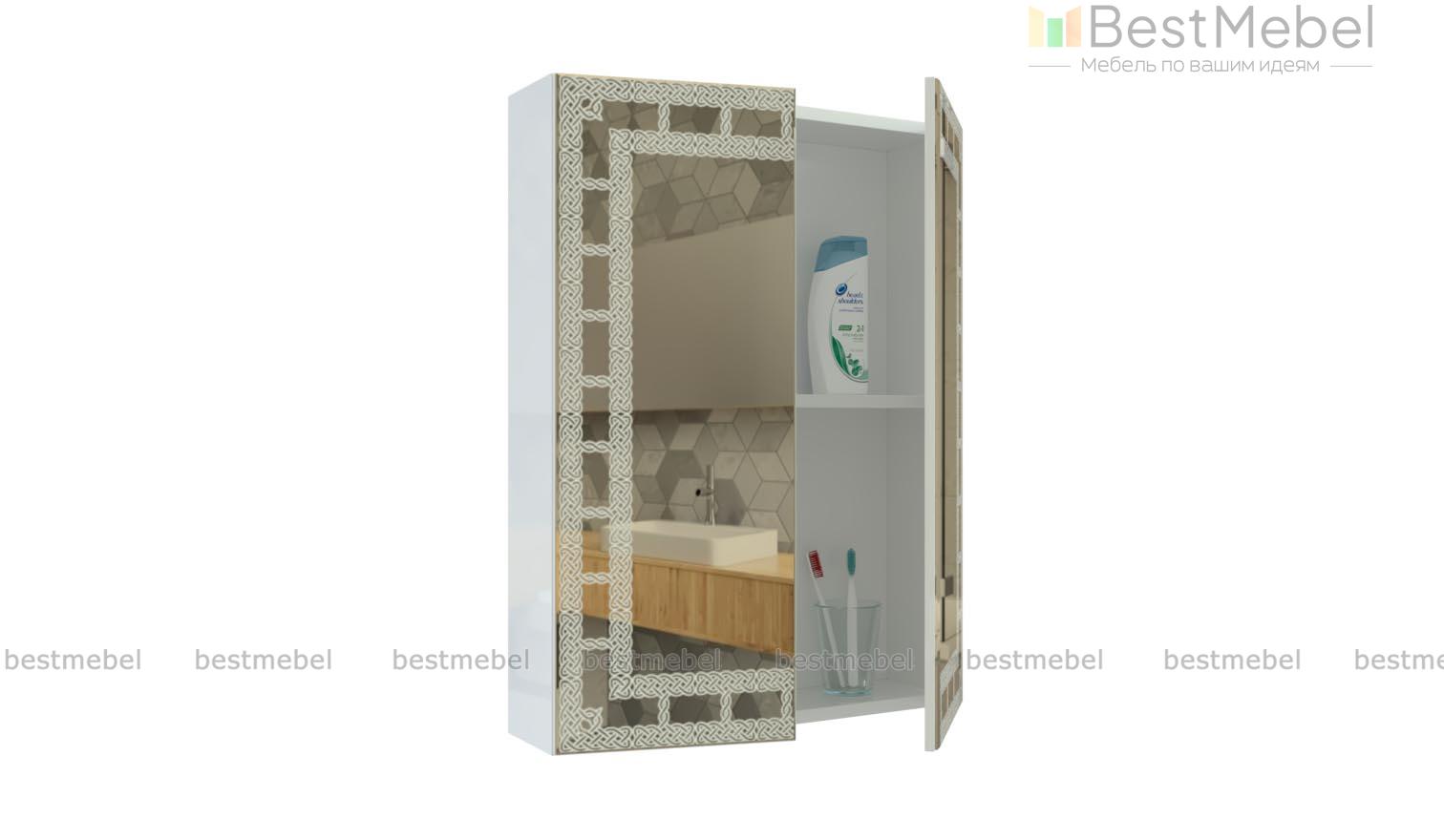 Зеркало для ванной Карат 6 BMS - Фото