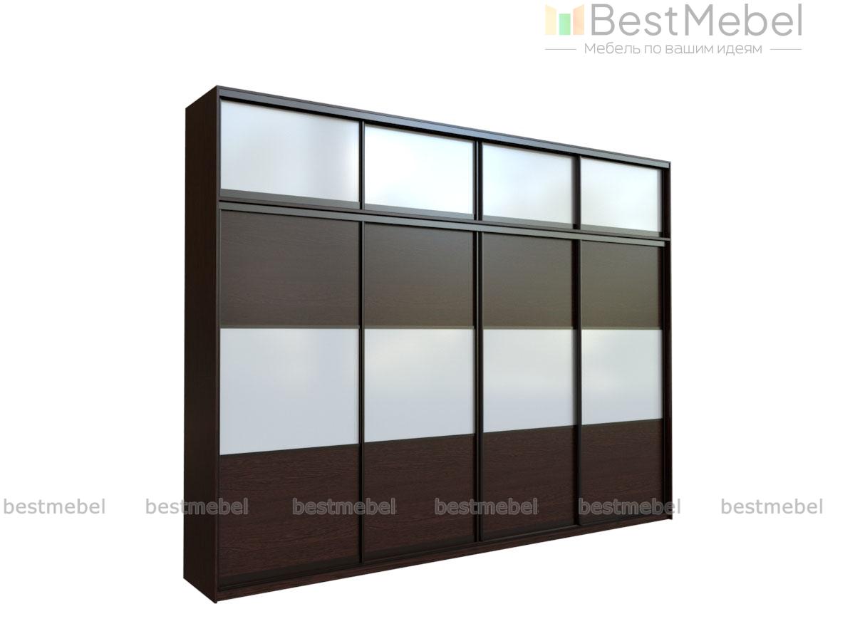 Шкаф-купе с антресолями Сапфир BMS - Фото