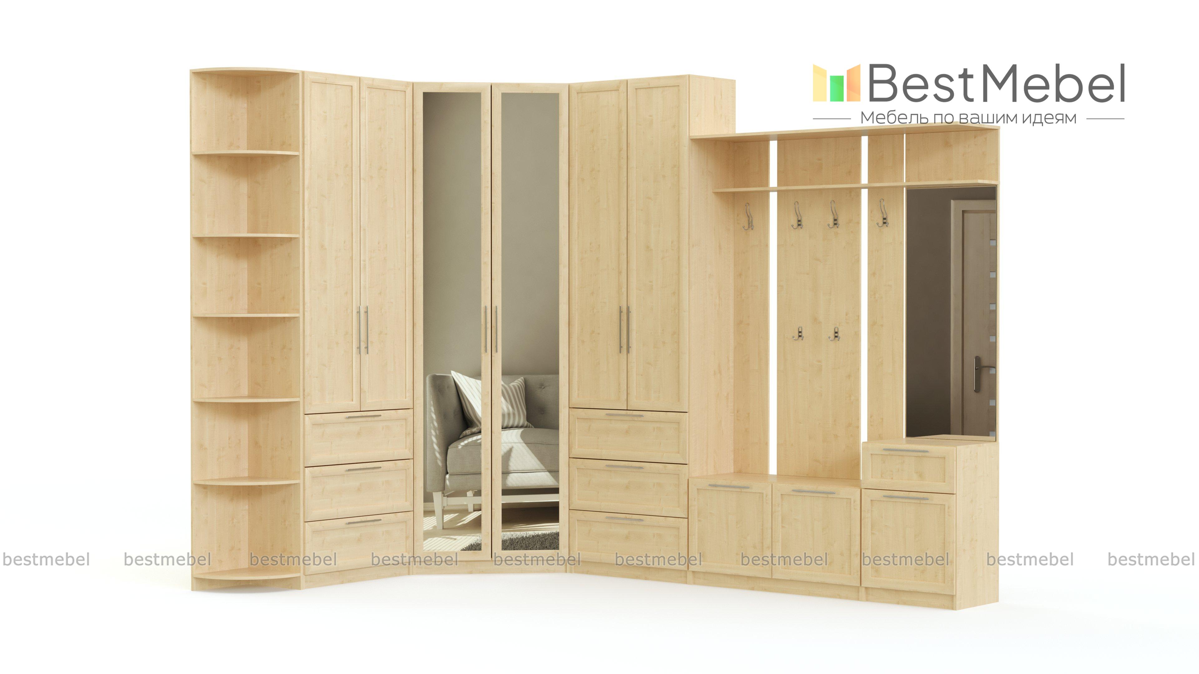 Прихожая Васса-6 МДФ BMS - Фото