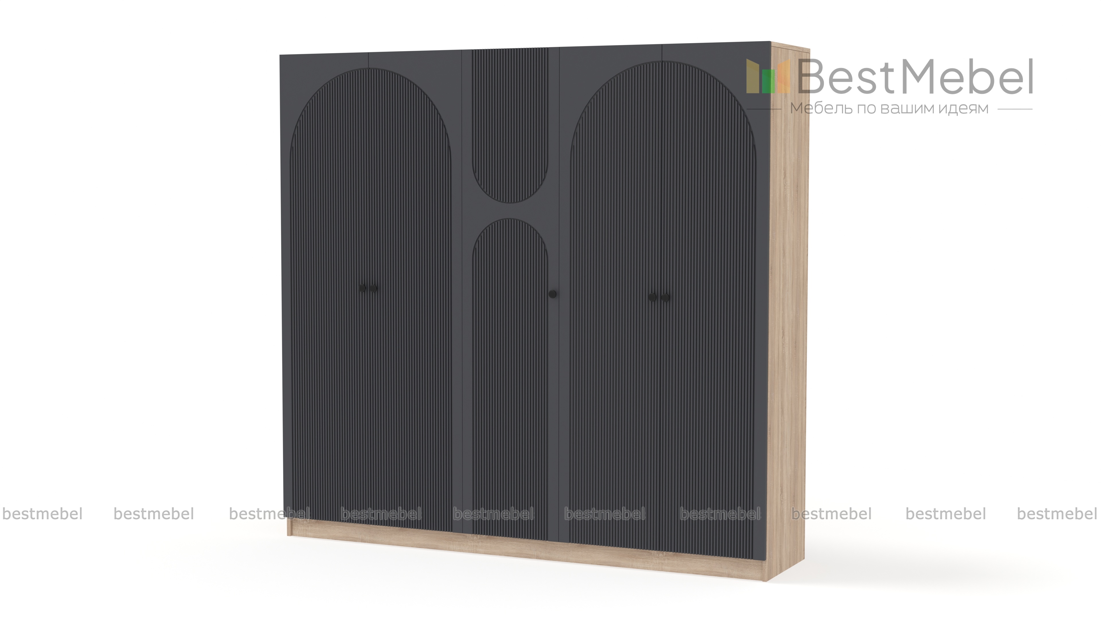 Шкаф распашной Вивьен 14  BMS