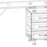 Схема сборки Стол маникюрный Кейси BMS
