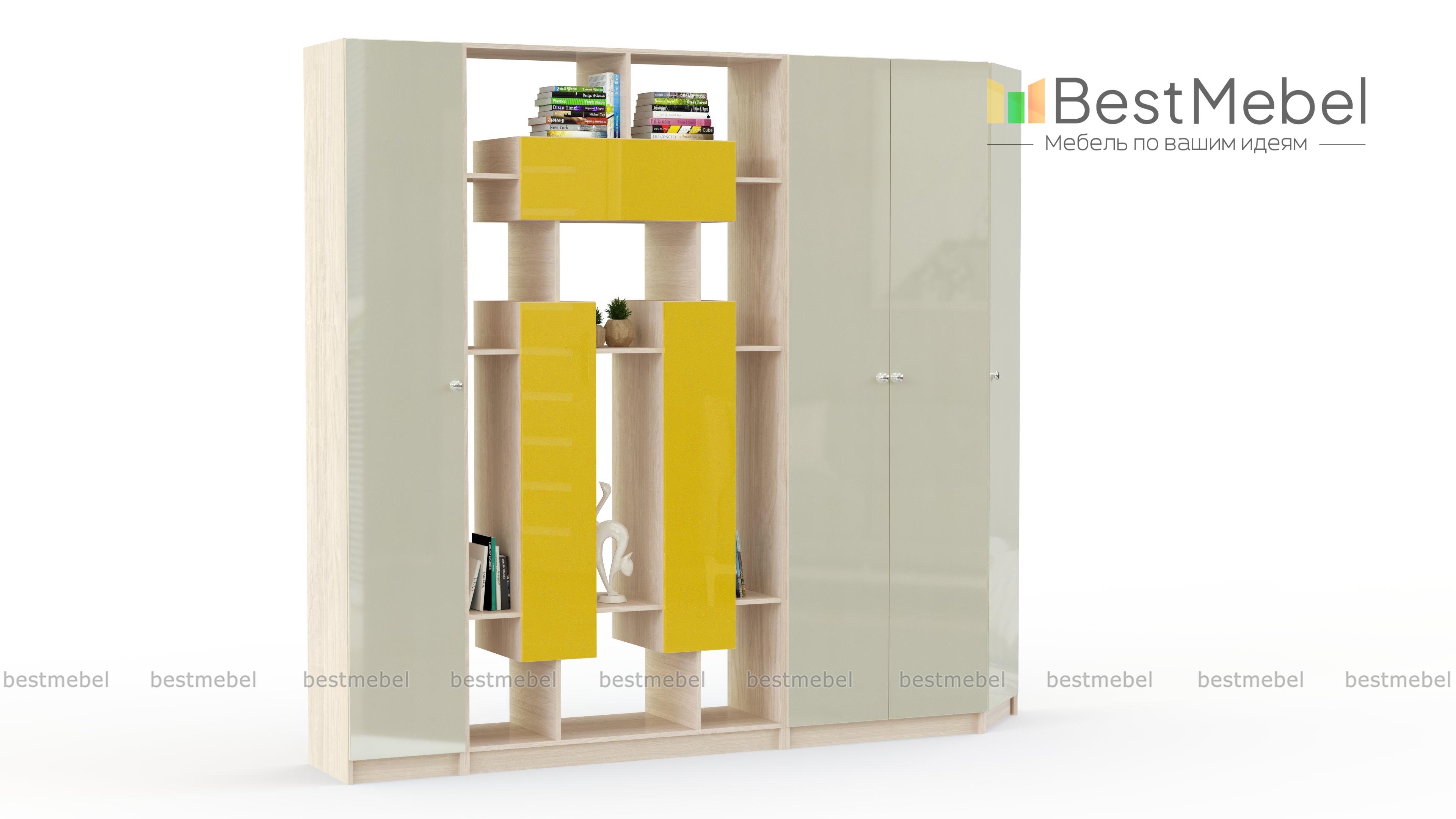 Шкаф-стеллаж Шелби-17 BMS - Фото